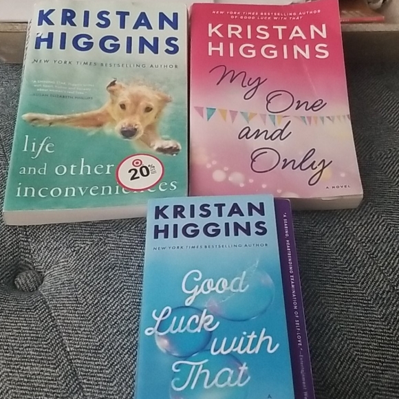 3 books by Kristan Higgins